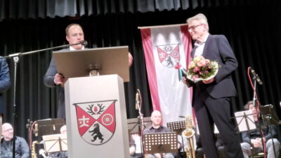 Bürgermeister Christian Kehrer und Walter Braner